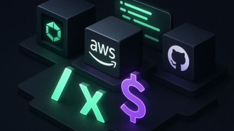 Ilustracja przedstawiająca dwa znaki regex w kontekście chmury AWS.